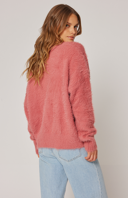 Cartel &amp; Willow Emmie Sweater Berry Knit
