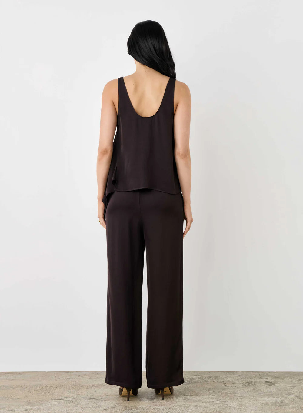 Esmaee Mercer Top Dark Chocolate