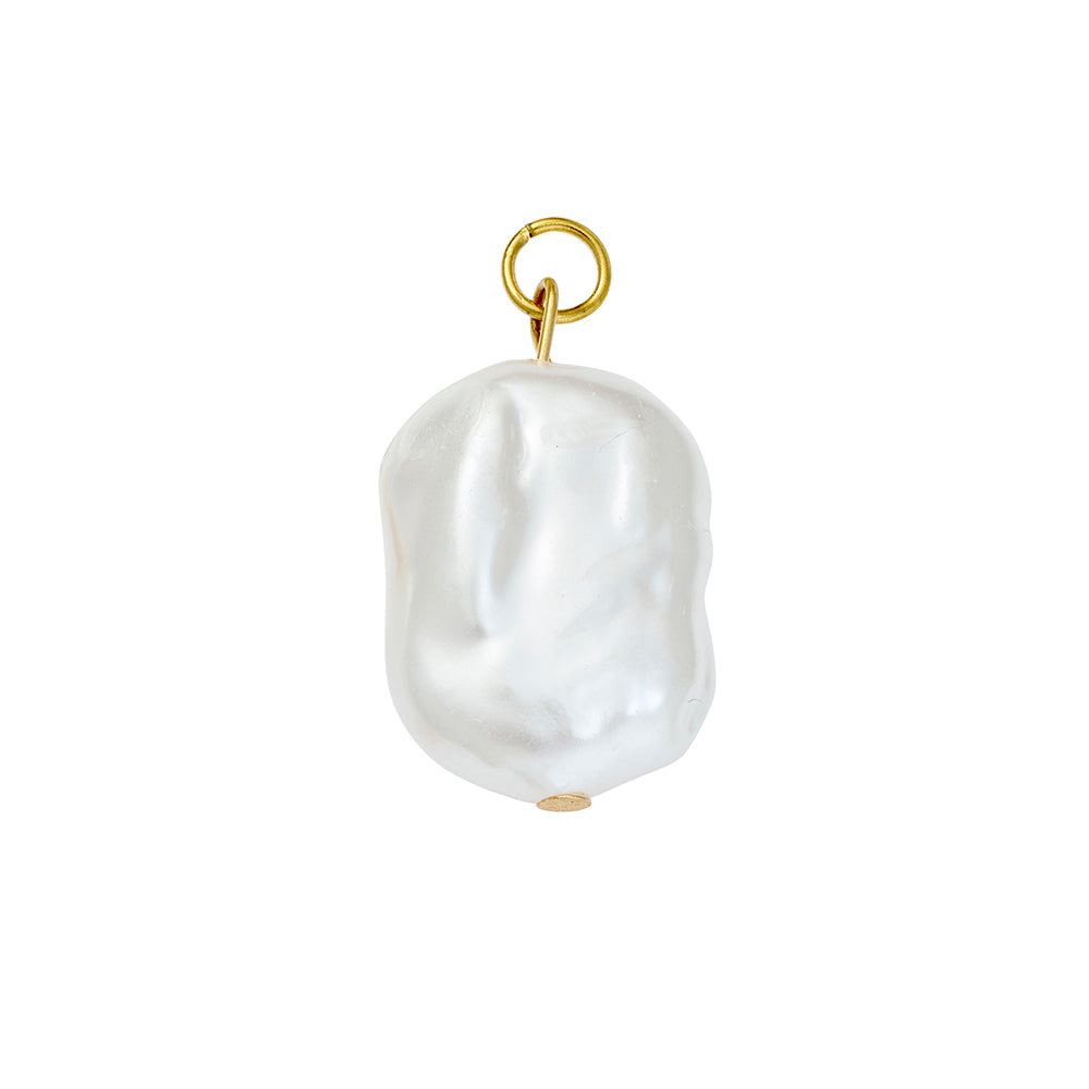 Seren stainless steel gold plated charm 11