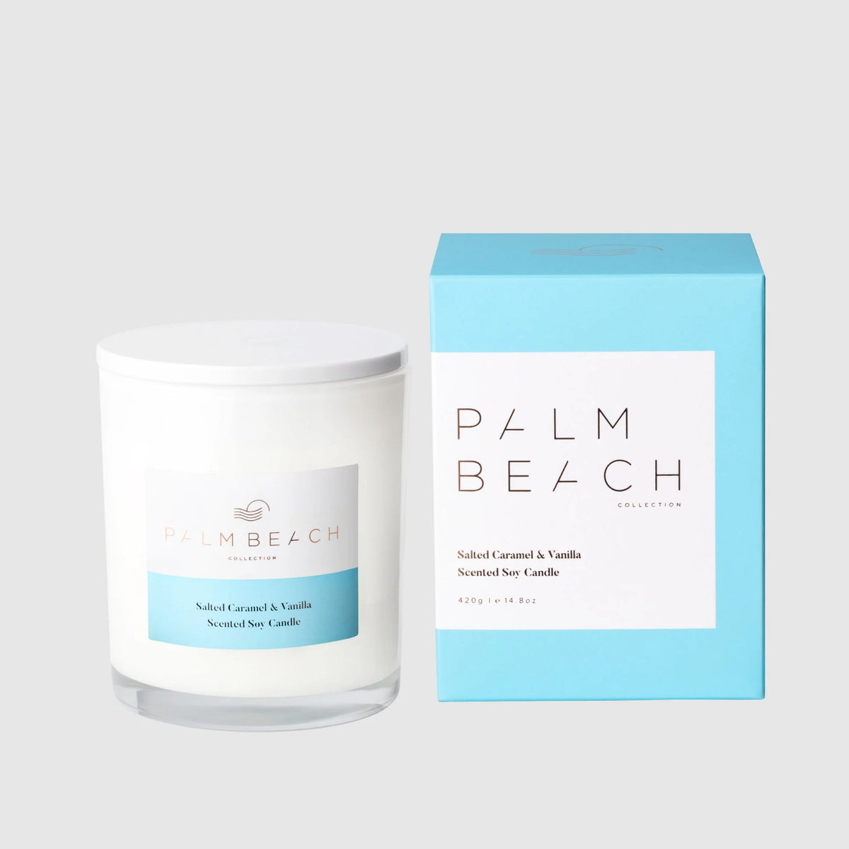 Palm Beach Salted Caramel Scented Candle 420gms