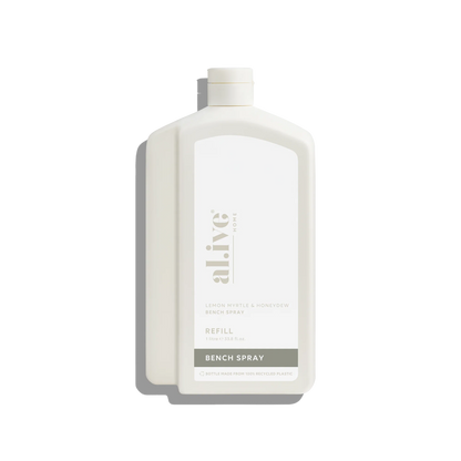 AL.IVE Body 1L Bench Spray Refill Lemon Myrtle &amp; Honeydew