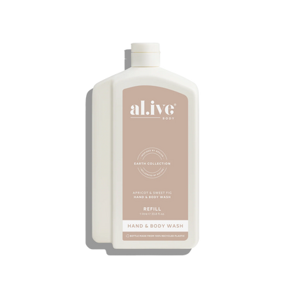 AL.IVE Body 1L Hand &amp; Body Wash Refill Apricot &amp; Sweet Fig