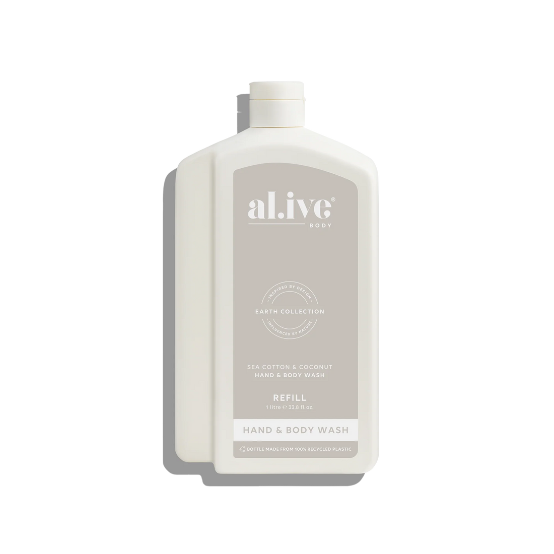 AL.IVE Body 1L Hand & Body Wash Refill Sea Cotton & Coconut