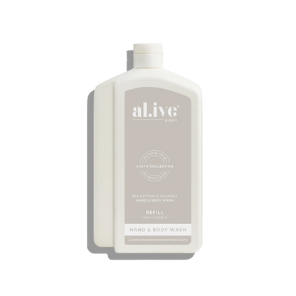 AL.IVE Body 1L Hand &amp; Body Wash Refill Sea Cotton &amp; Coconut