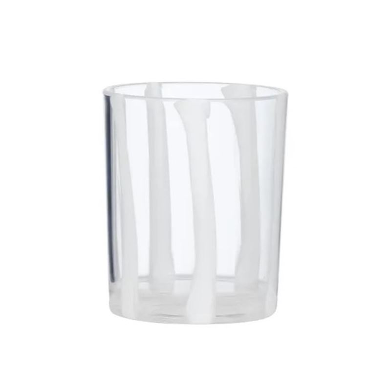 Cabana Acrylic Tumbler 8.5x10cm White