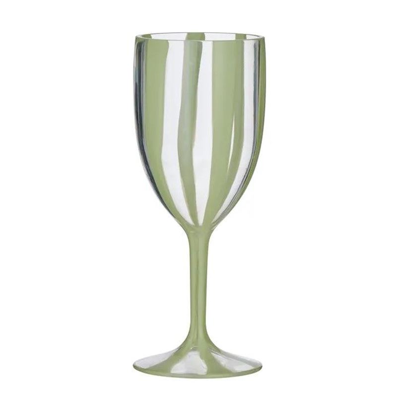 Cabana Acrylic Wine Glass 8x20cm Mint