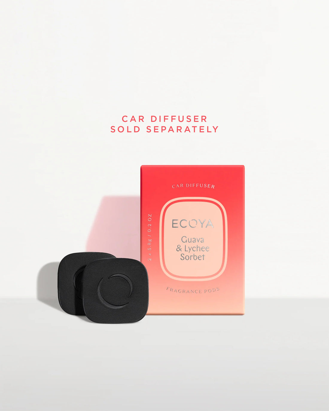 Ecoya Car Diffuser Fragrance Pod Guava &amp; Lychee