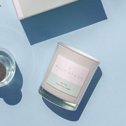 Palm Beach Sea Salt Mini Scented Candle 90G