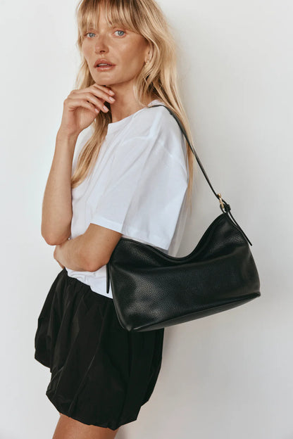Vestirsi Eden Leather Shoulder Bag Black