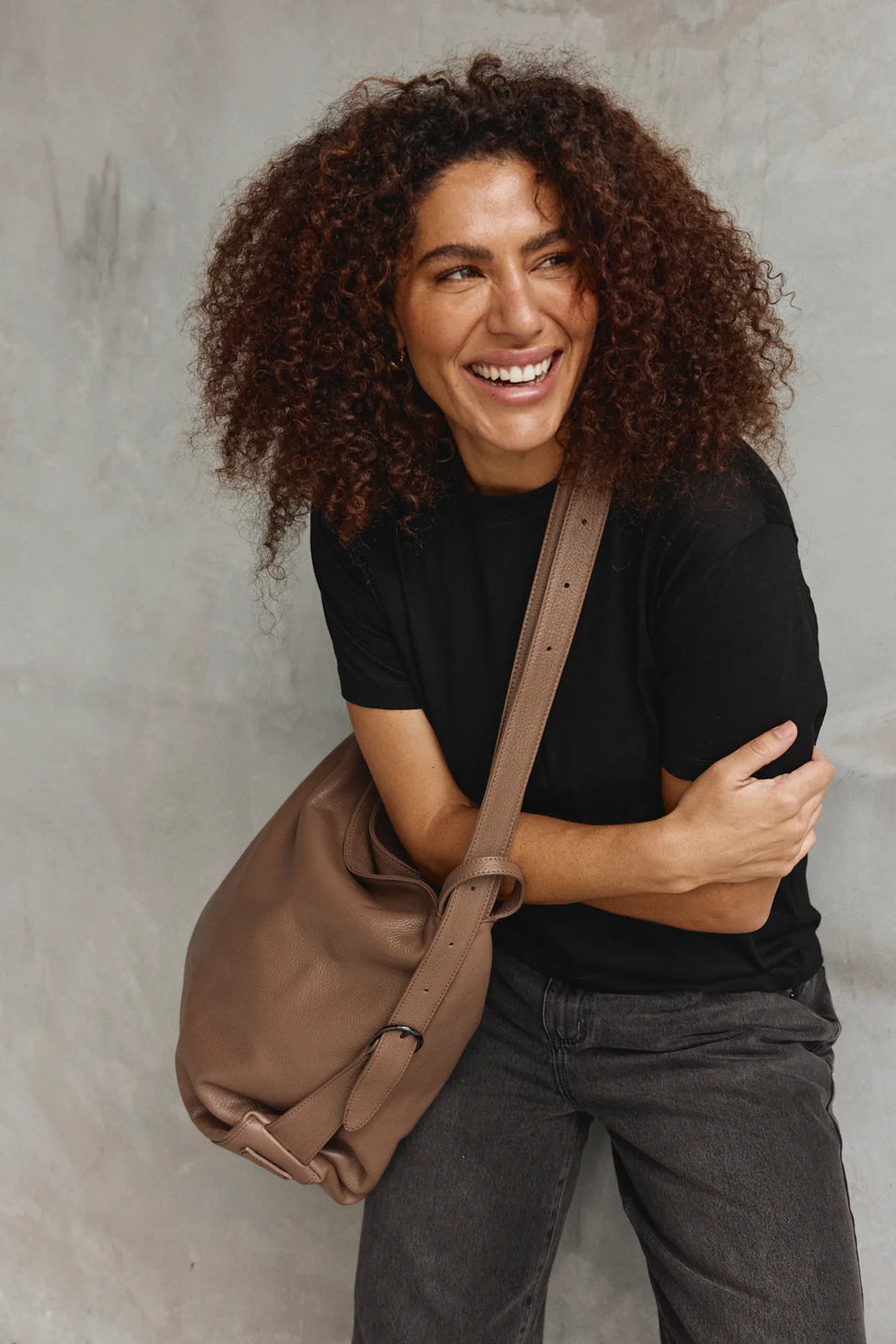 Vestirsi Bella XL 3 in 1 convertible Bag Milk Choc