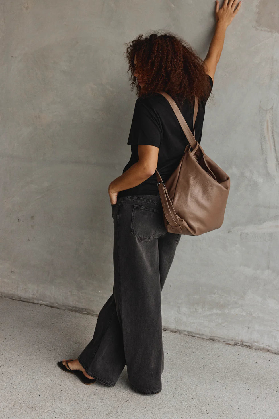 Vestirsi Bella XL 3 in 1 convertible Bag Milk Choc