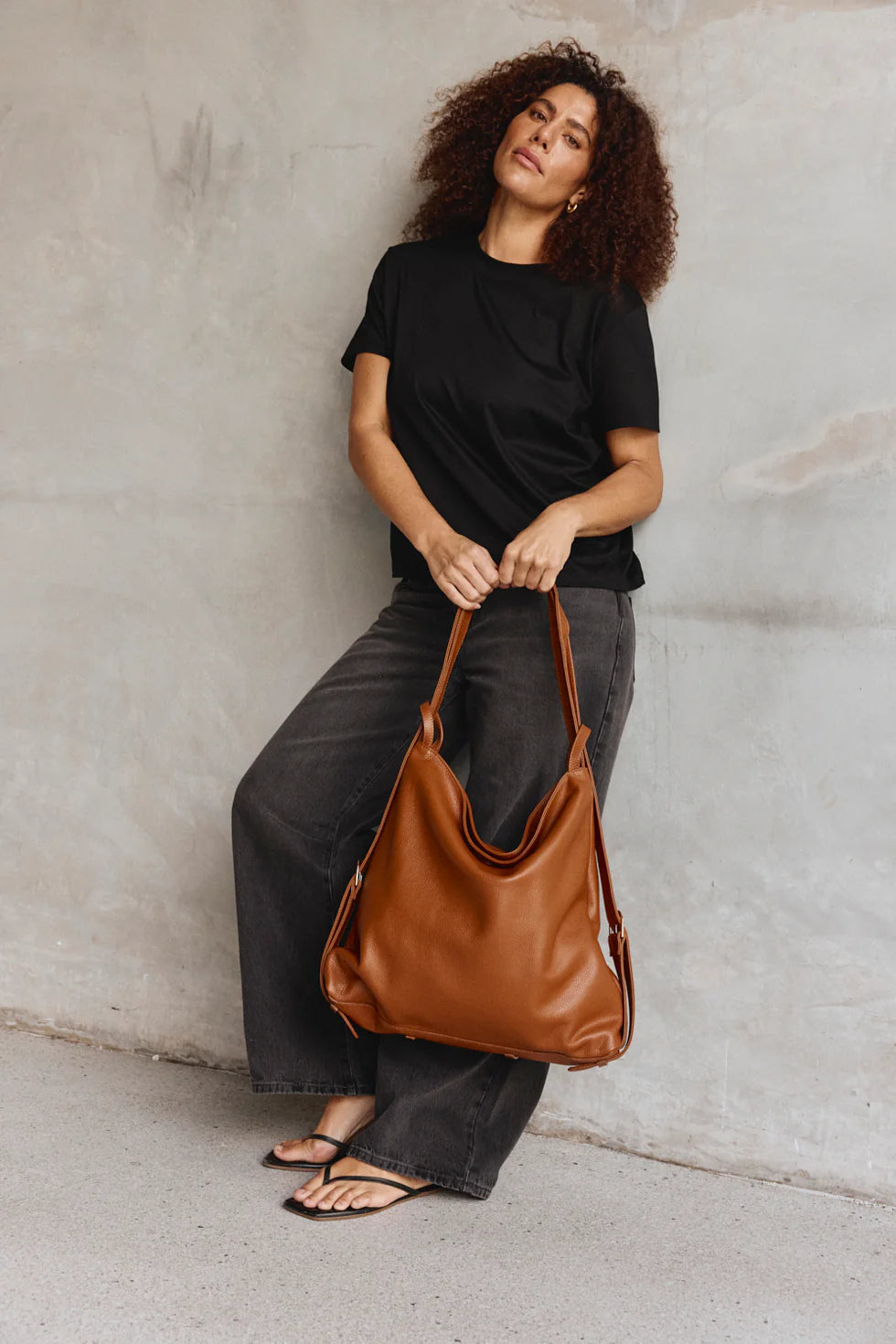 Vestirsi Bella XL 3 in 1 Convertible Bag Tan