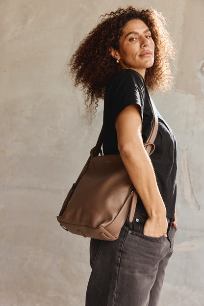 Vestirsi Bella Mini Milk Choc 3 in 1 Convertible Bag
