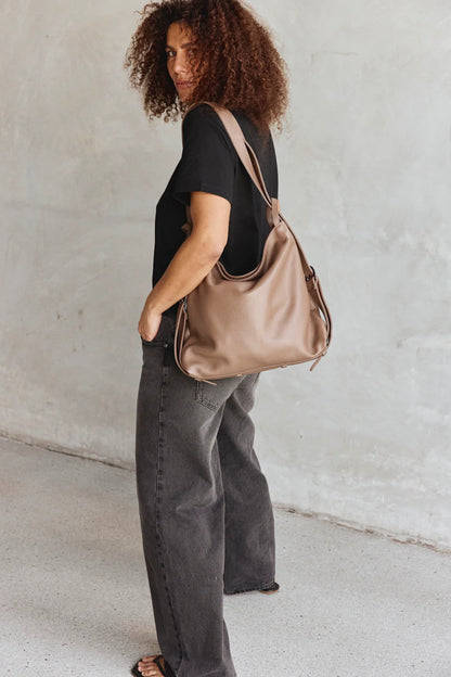 Vestirsi Bella 3 in 1 convertible Bag Milk Choc