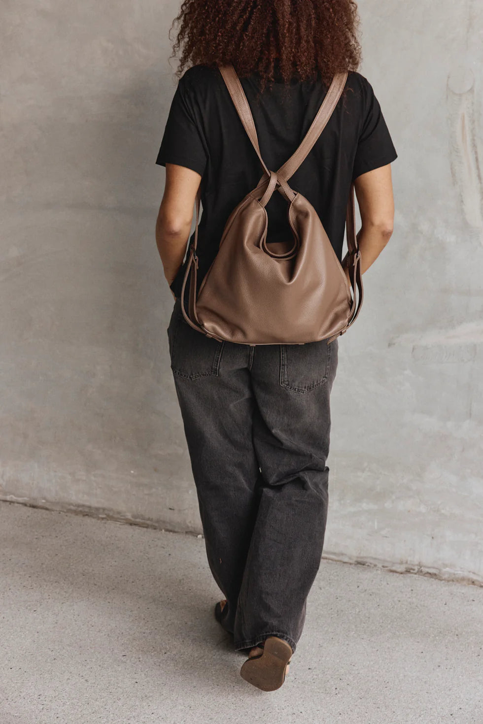 Vestirsi Bella 3 in 1 convertible Bag Milk Choc
