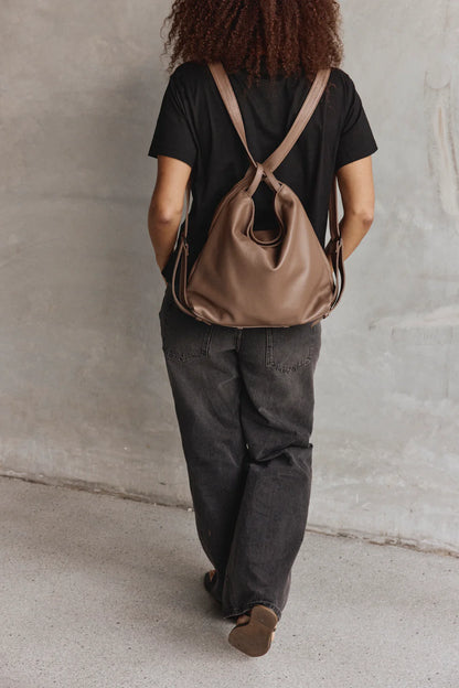 Vestirsi Bella 3 in 1 convertible Bag Milk Choc