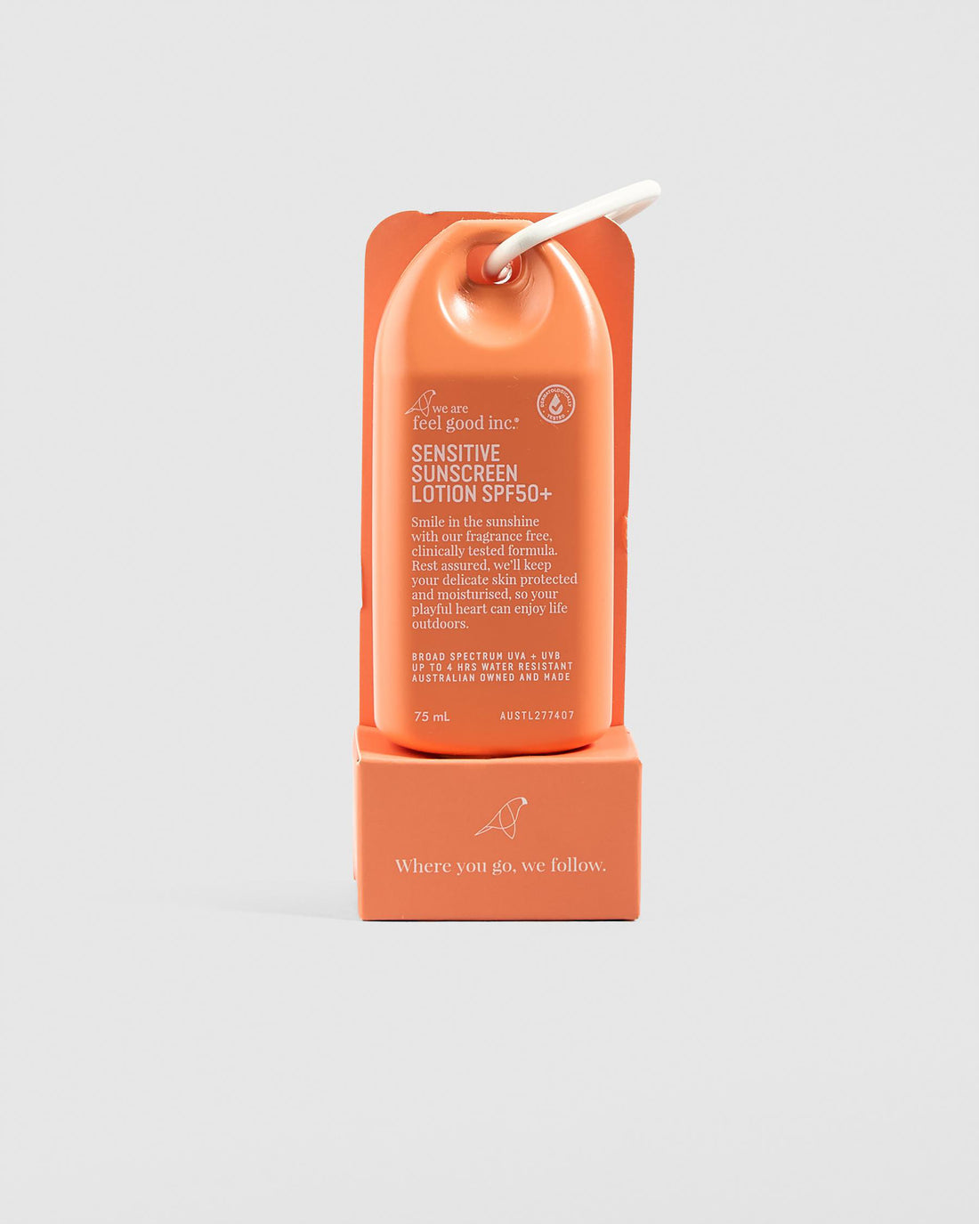 We Are Feel Good Inc. Sensitive Sunscreen Lotion SPF50+ 75mL
