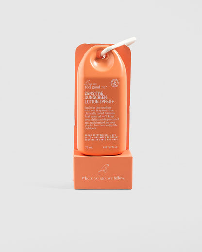 We Are Feel Good Inc. Sensitive Sunscreen Lotion SPF50+ 75mL