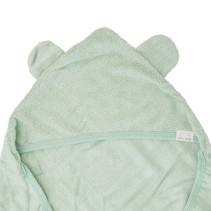 Annabel Trends Little Trends Hooded Towel Bear Moss