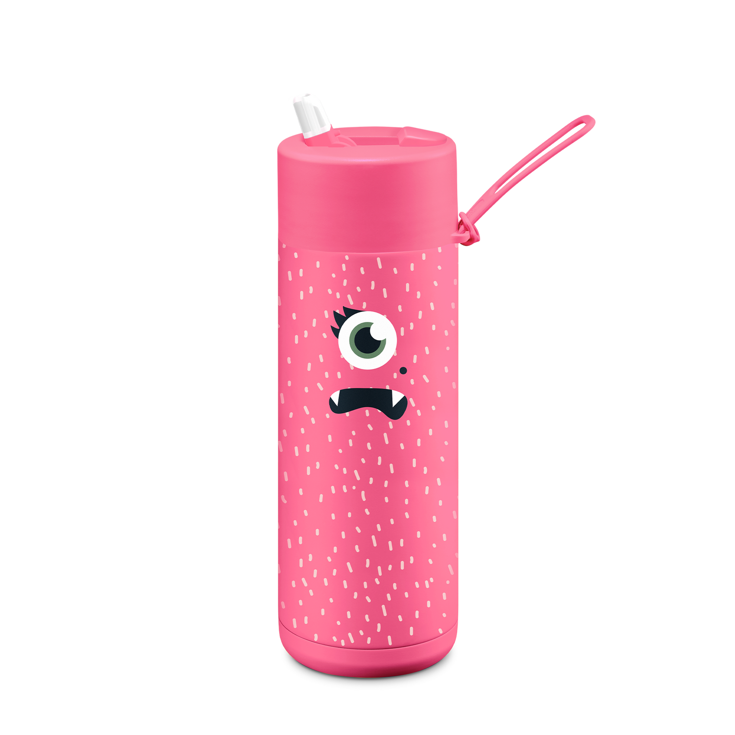 Frank Green Neon Pink Piper Ceramic Reusable Bottle 20oz/ 595ml