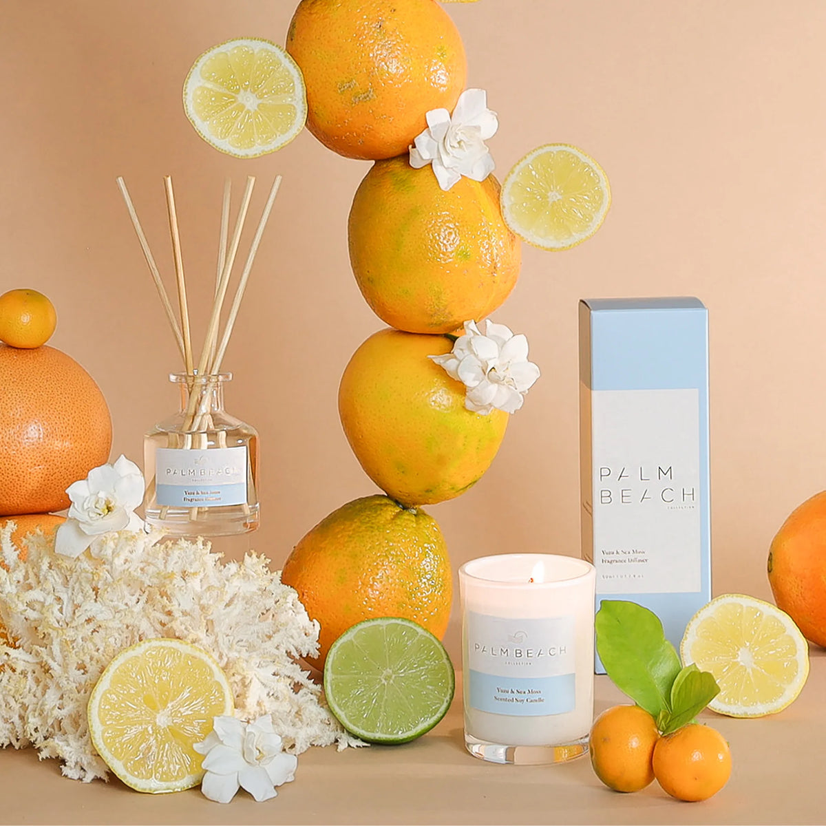 Palm Beach Salted Yuzu &amp; Sea Moss Fragrance Mini Diffuser