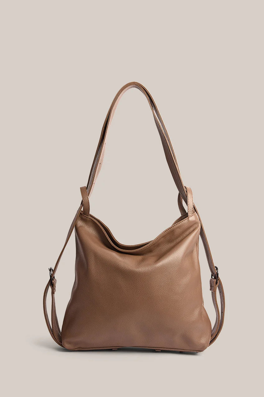 Vestirsi Bella 3 in 1 convertible Bag Milk Choc