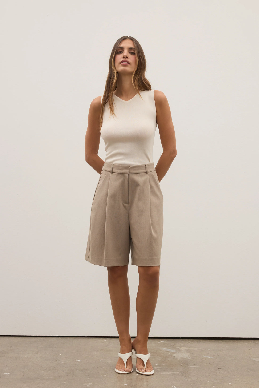 Bayse Mika Shorts Stone