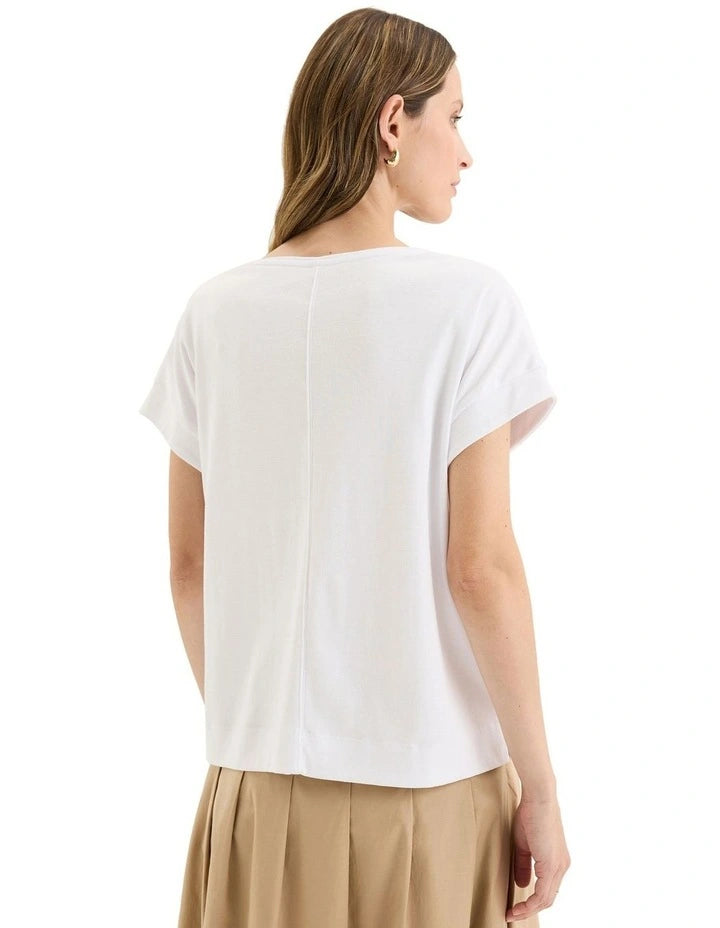 Yarra Trail Solitude Tee White