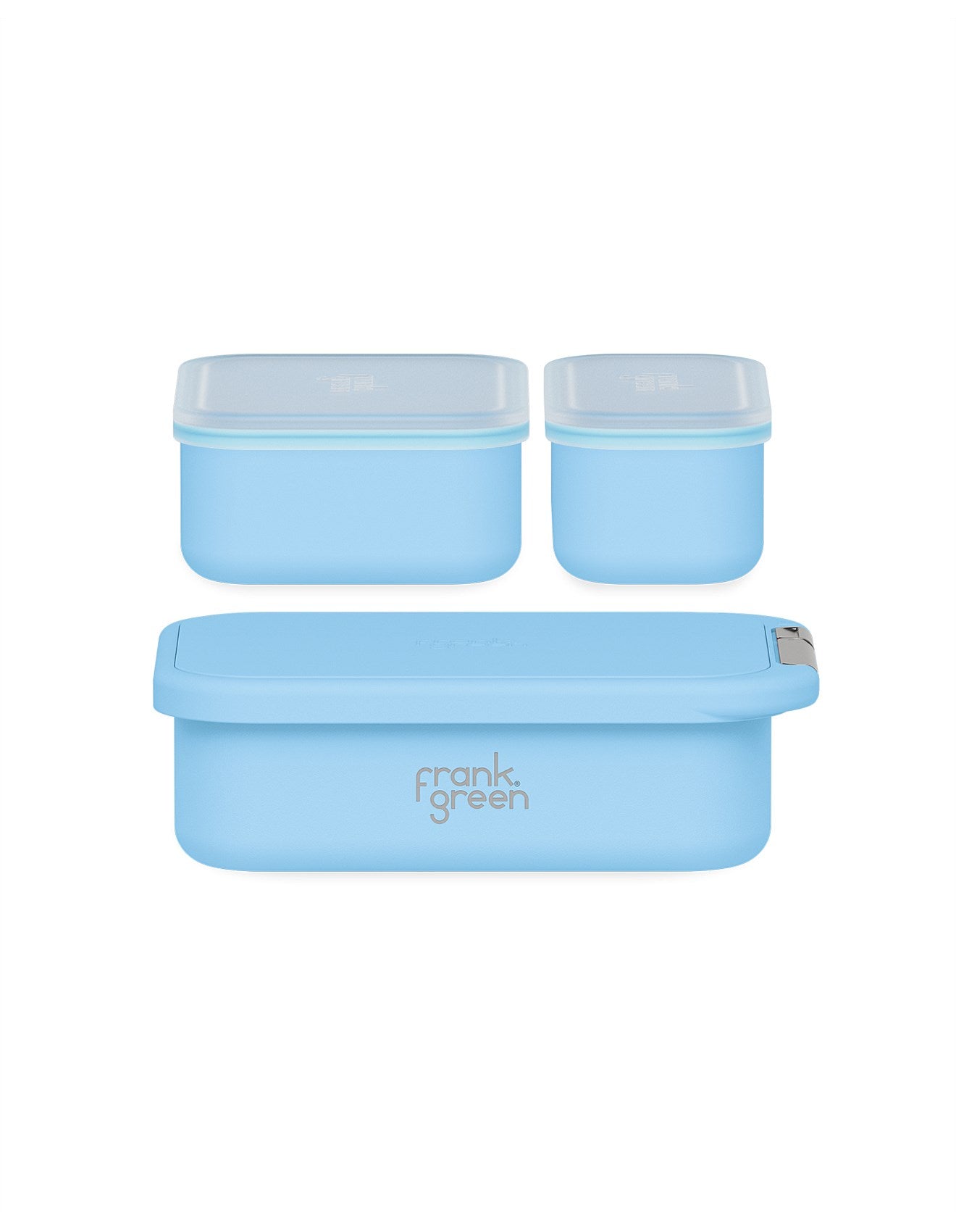 Frank Green Lunch Container With Silicone Lid Sky Blue