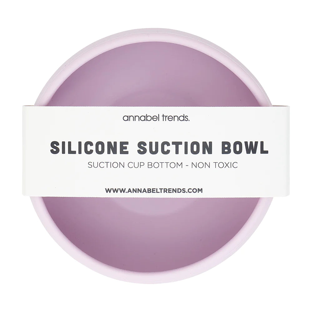 Annabel Trends Silicone Suction Bowl Lilac