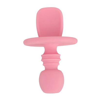 Silicone Little Spoon &amp; Fork Pink