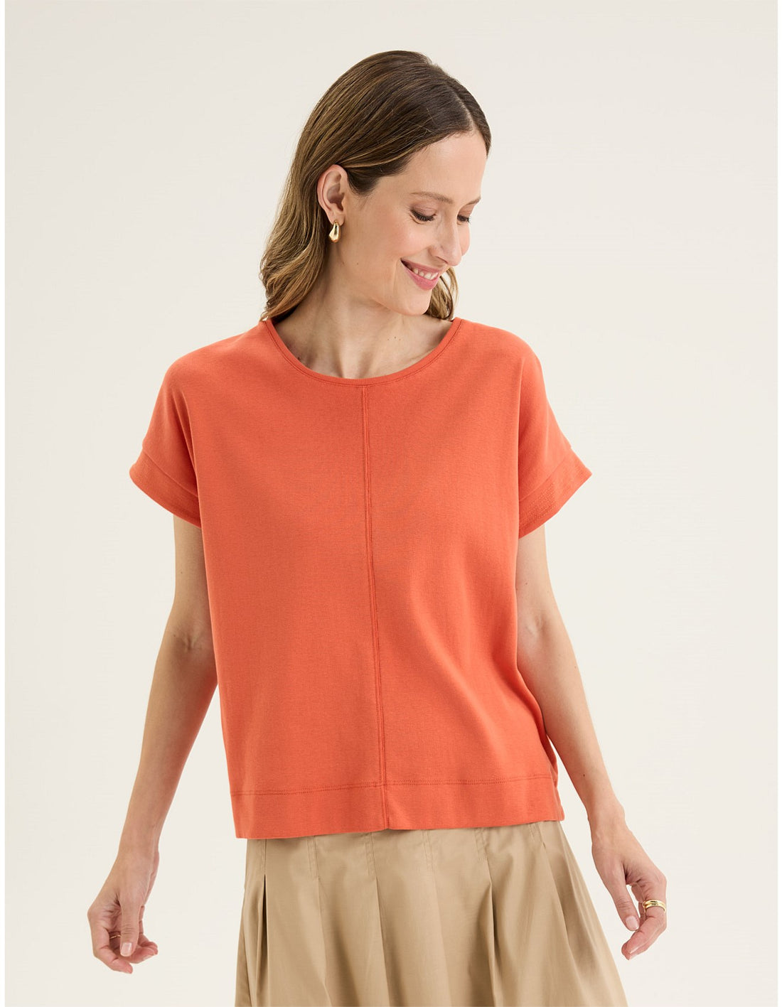 Yarra Trail Solitude Tee Volcano