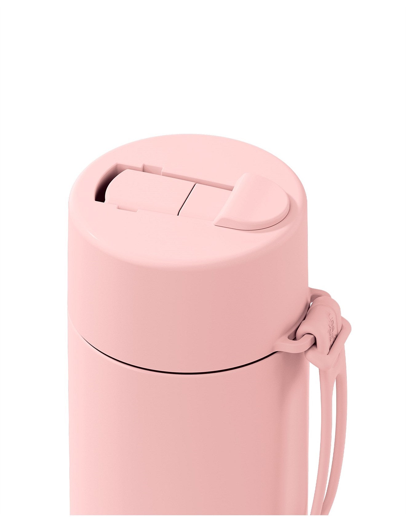 Frank Green Stainless Steel Ceramic Reusable Bottle Blushed With Flip Straw Lid 20oz/595ml