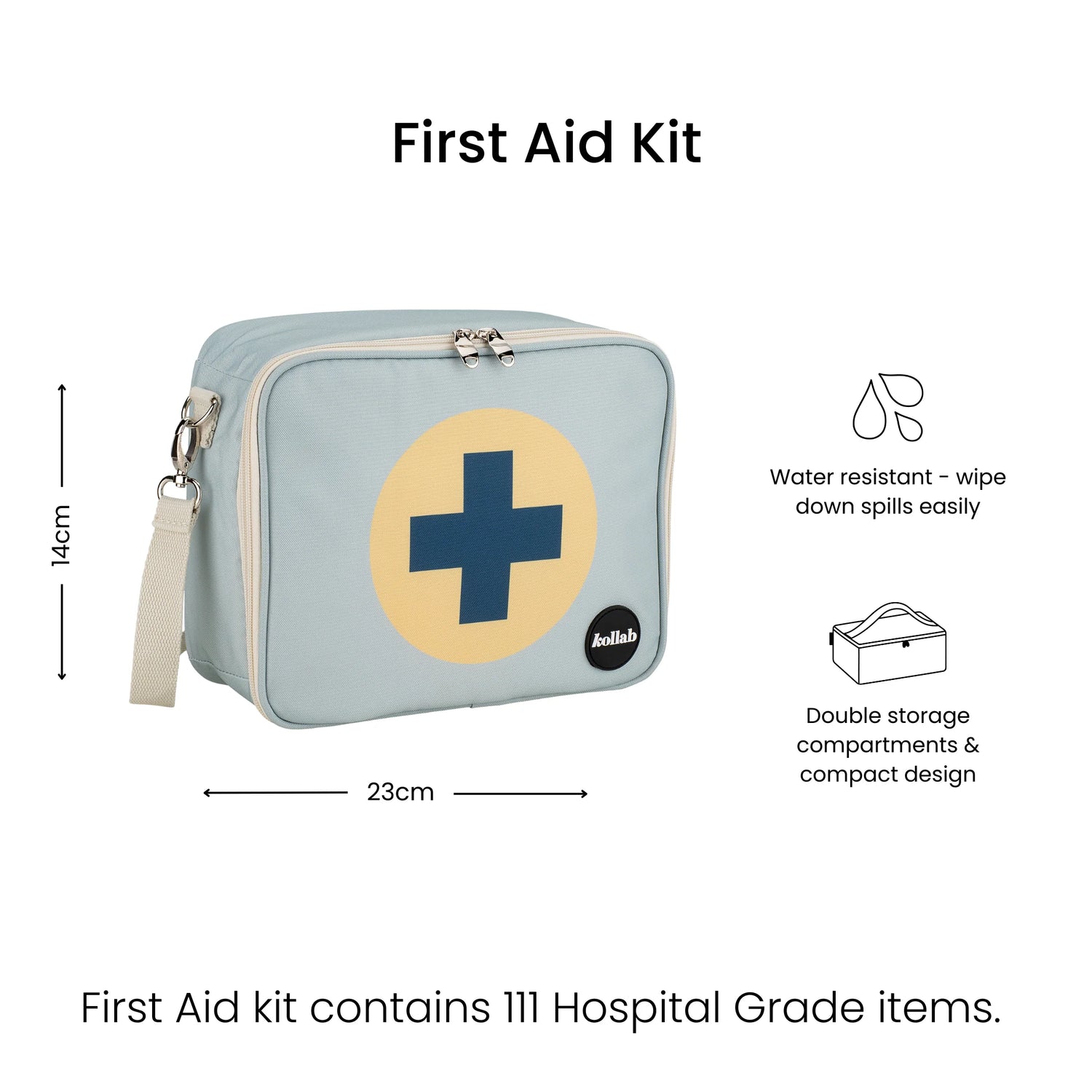 Kollab X Rhythm First Aid Kit Blue