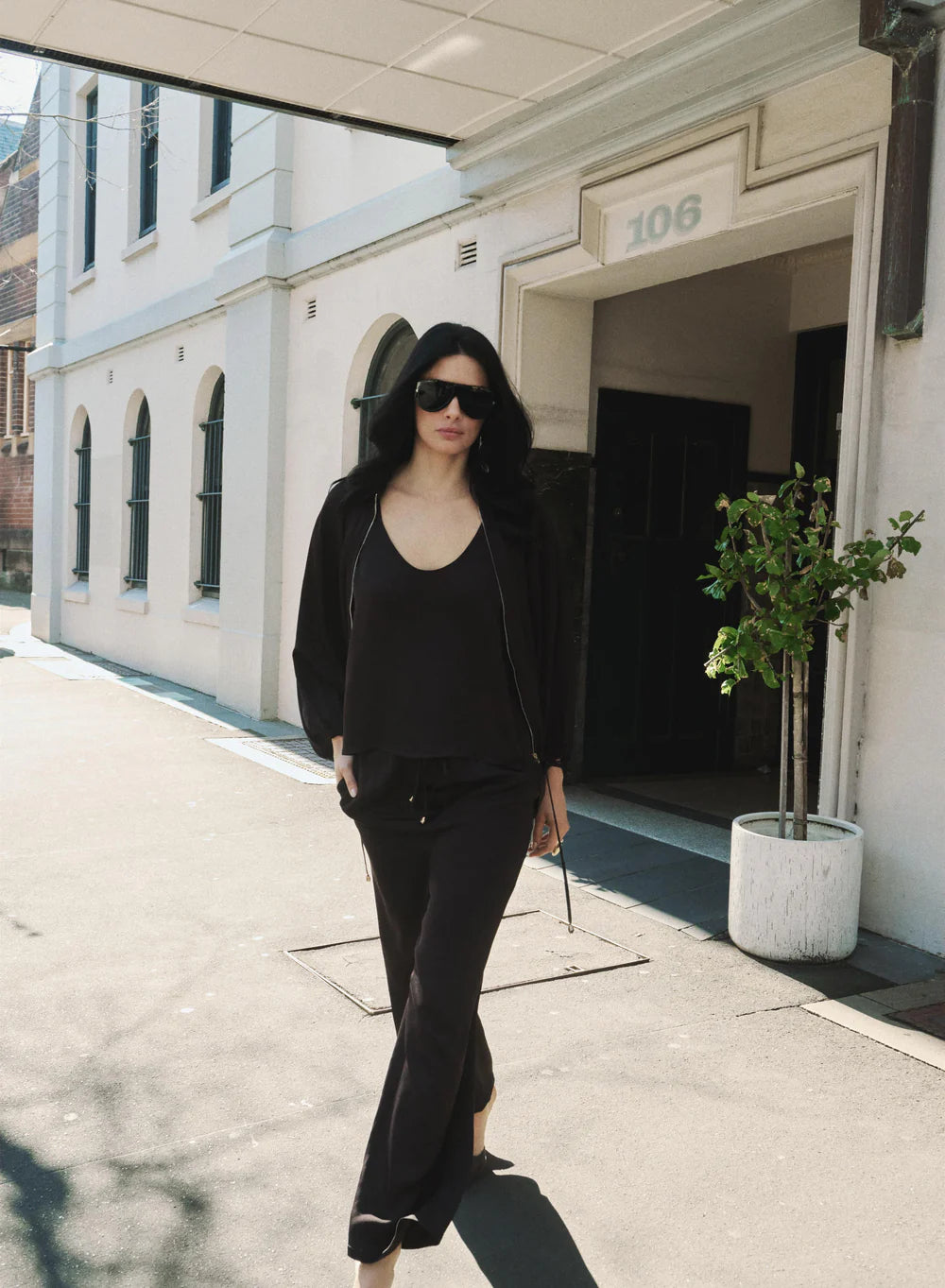 Esmaee Mercer Pant Dark Chocolate