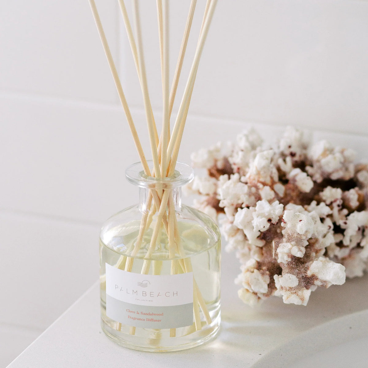 Palm Beach Clove &amp; Sandalwood Fragrance Reed Diffuser 250ML