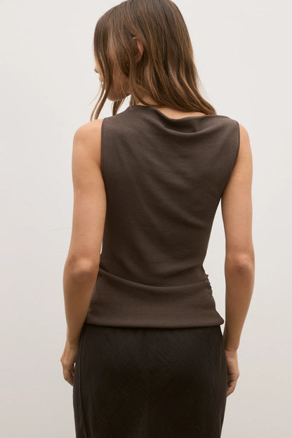 Bayse Monet Knit Top Slate