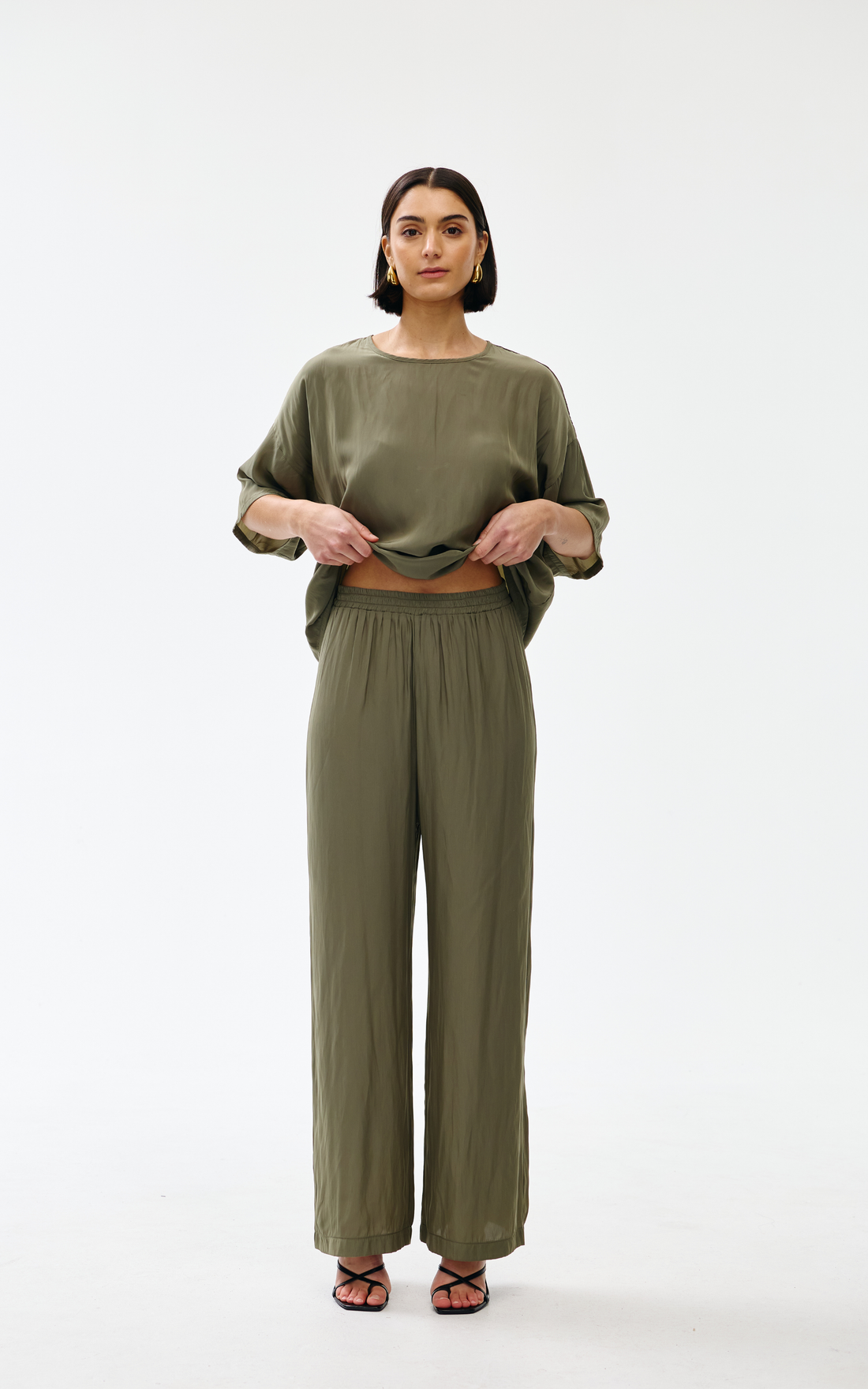 Kinney The Label Varley Pants Olive