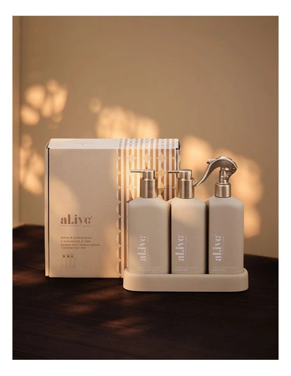 AL.IVE Kitchen Trio Bronze Edition - Lemon &amp; Pomegranate Watermelon &amp; Lime