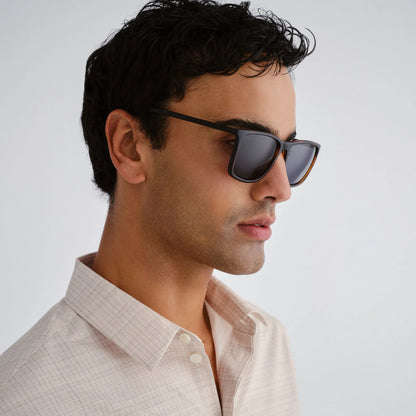 Le Specs Tweedledum Matte Tort / Matte Black