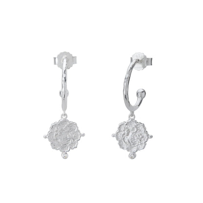 Murkani Loved Always Hoop Earring Sterling Silver