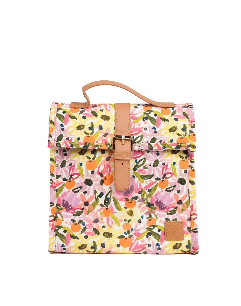 The Somewhere Co Wildflower Lunch Satchel