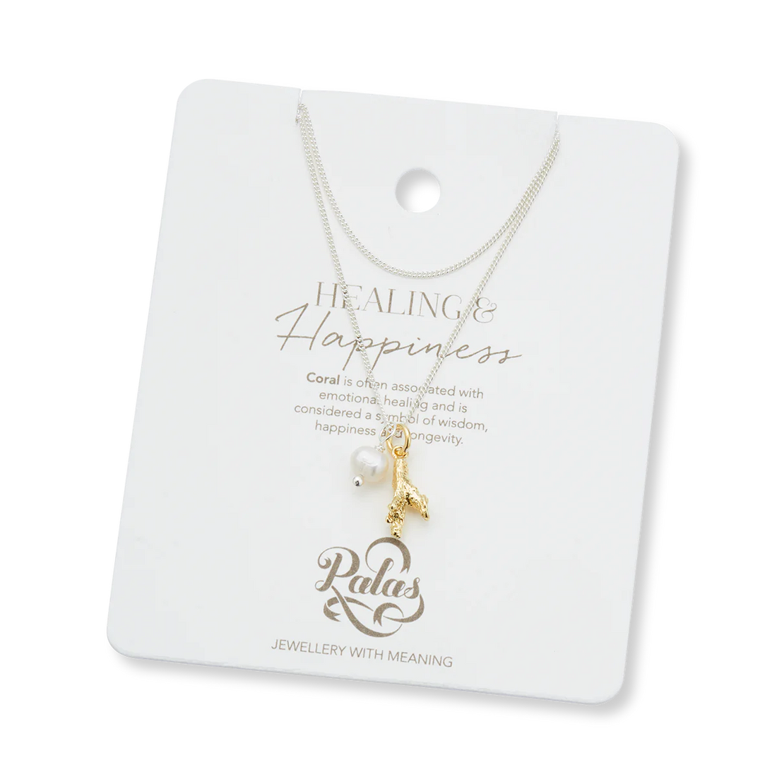 Palas Healing and Happiness (Coral) Dreamweaver Necklace