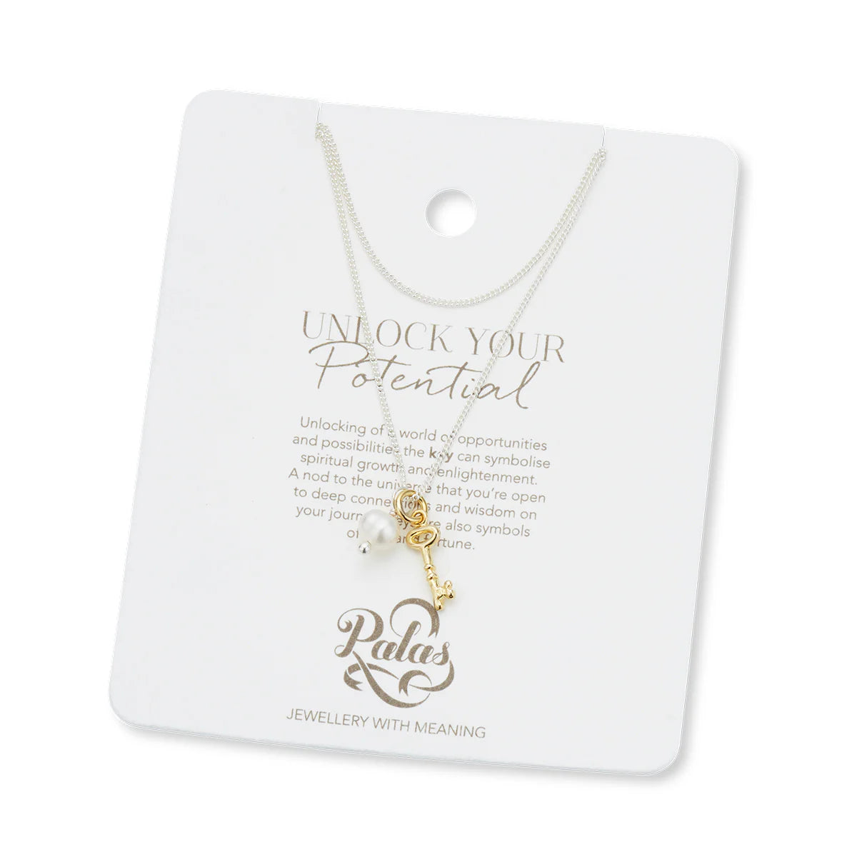 Palas Safe Unlock Your Potential (Key) Dreamweaver Necklace