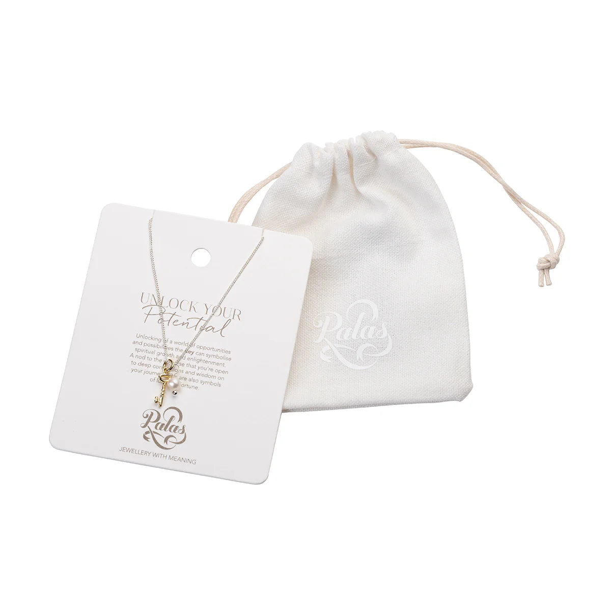 Palas Safe Unlock Your Potential (Key) Dreamweaver Necklace