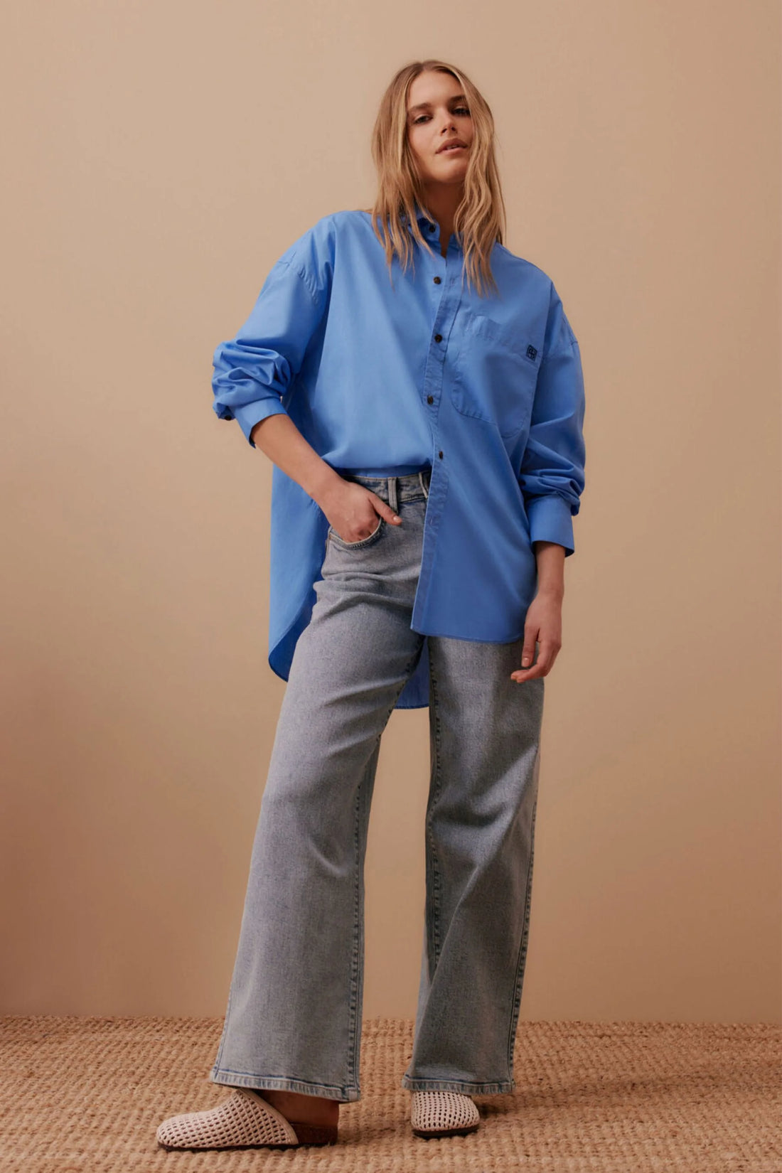 Ceres Peta Oversized Shirt Amalfi