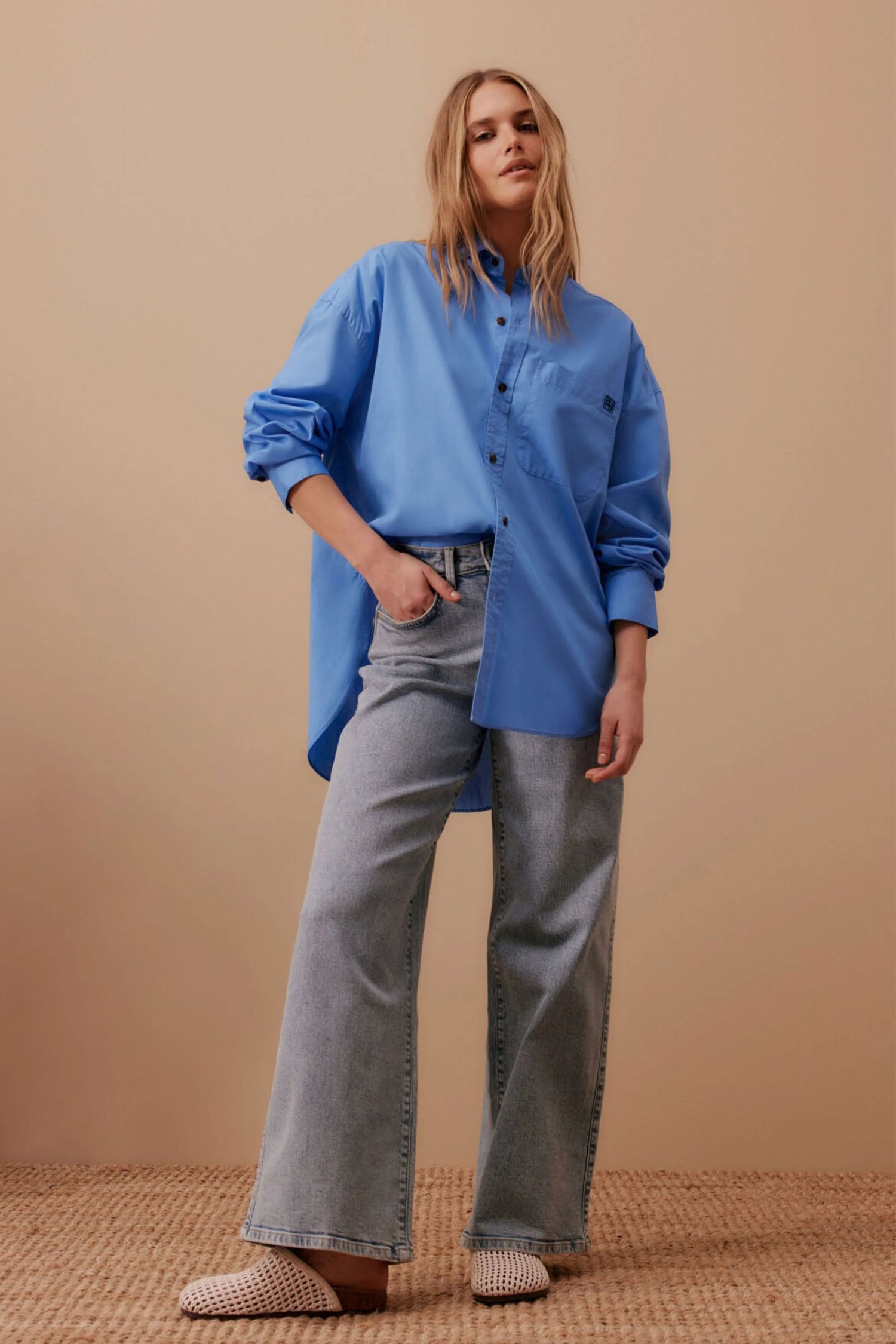 Ceres Peta Oversized Shirt Amalfi