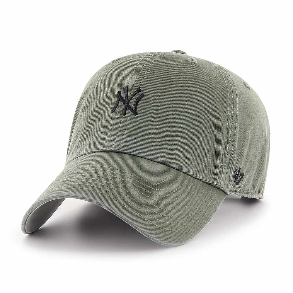 New York Yankees Moss/Black Base Runner 47 Clean Up Cap