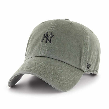 New York Yankees Moss/Black Base Runner 47 Clean Up Cap