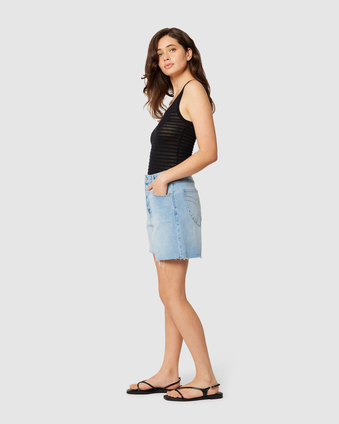 Rollas 90s Relaxed Short Longbeach Light Vintage Blue